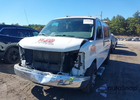 2019 GMC Savana 2500 Work Van из США, поврежденный, VIN 1GTW7AFG2K1223072